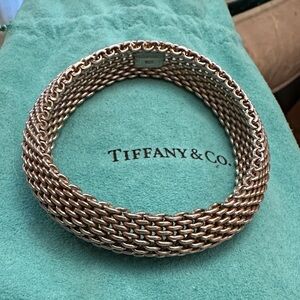 Tiffany & Co. Silver Mesh Chain Bracelet